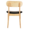 KΑΡΕΚΛΑ ΤΡΑΠΕΖΑΡΙΑΣ SEKOR HM9945.01 RUBBERWOOD-ΜΑΥΡΟ PU 50x50x80Υεκ. KΑΡΕΚΛΑ ΤΡΑΠΕΖΑΡΙΑΣ SEKOR HM9945.01 RUBBERWOOD-ΜΑΥΡΟ PU 50x50x80Υεκ.